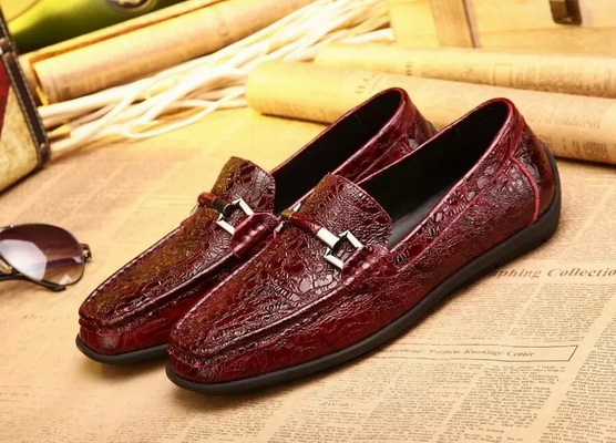 Salvatore Ferragamo Business Casual Men Shoes--013